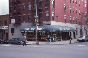 East Side Market at 2nd Ave and E. 92nd Street, Jan. 1989              